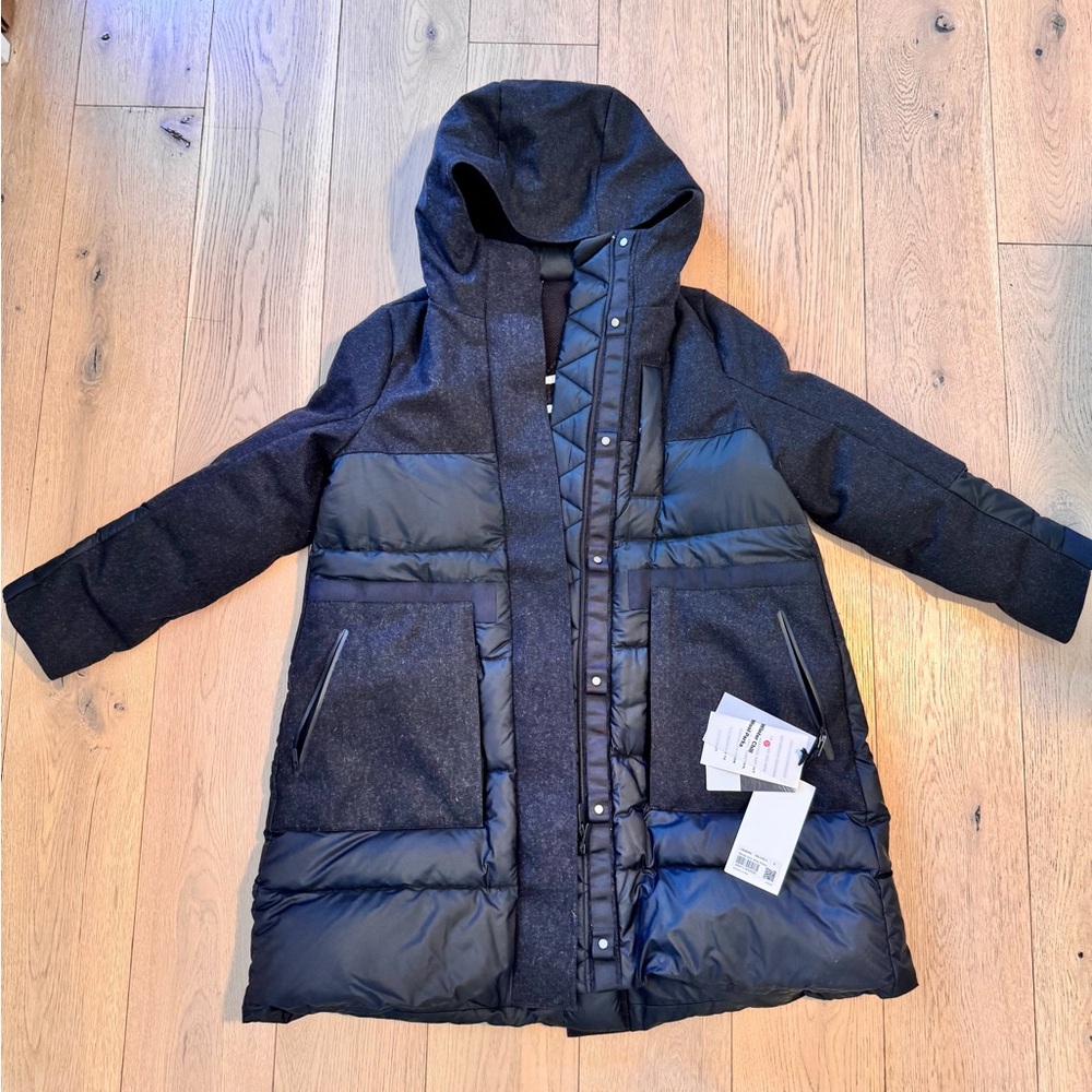 ❄️LULULEMON WINTER CHILL WOOL PARKA COAT/JACKET-8...NWT!!
